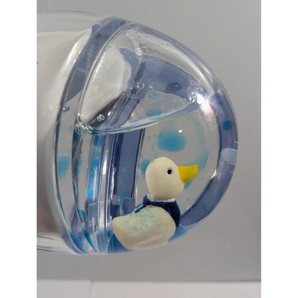 Vintage Aflac Liquid Aqua Mouse Floating Duck Mascot PS/2 Wired Model AM-930-P
